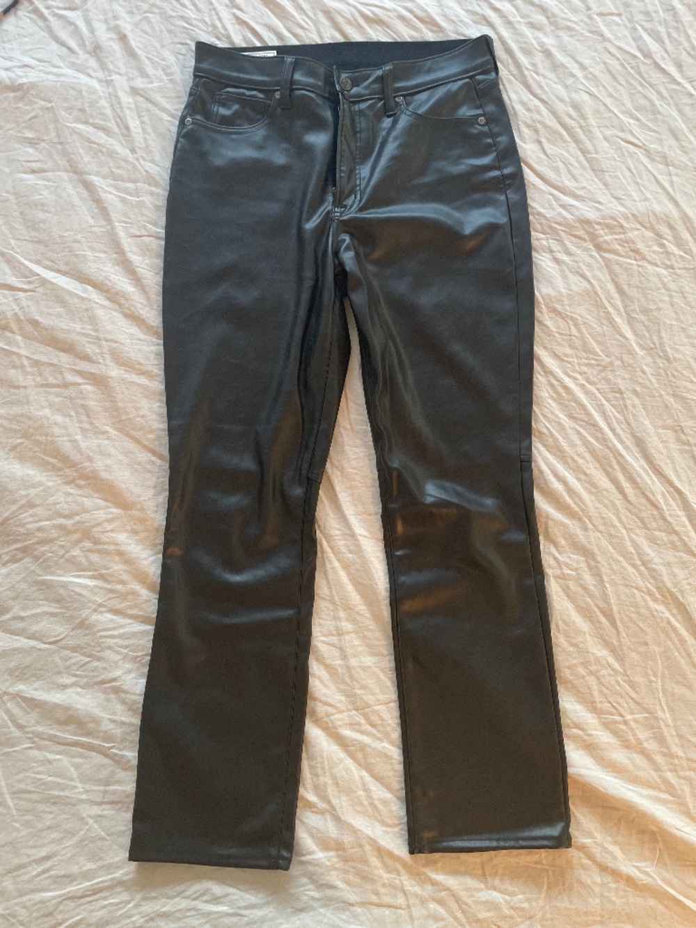 Faux Leather Pants